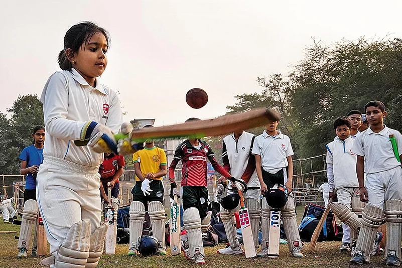 Off One’s Own Bat; Cristina Lawrence, a woman cricketer studying in class one