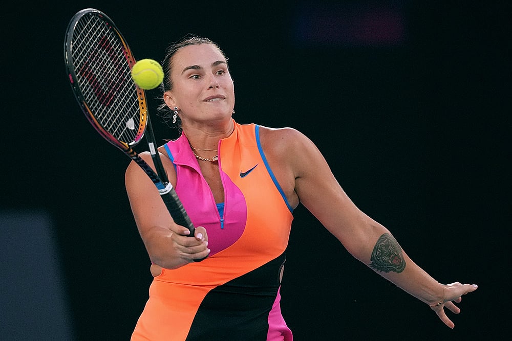 Aryna Sabalenka vs Elina Svitolina Australian Open semifinal match-11