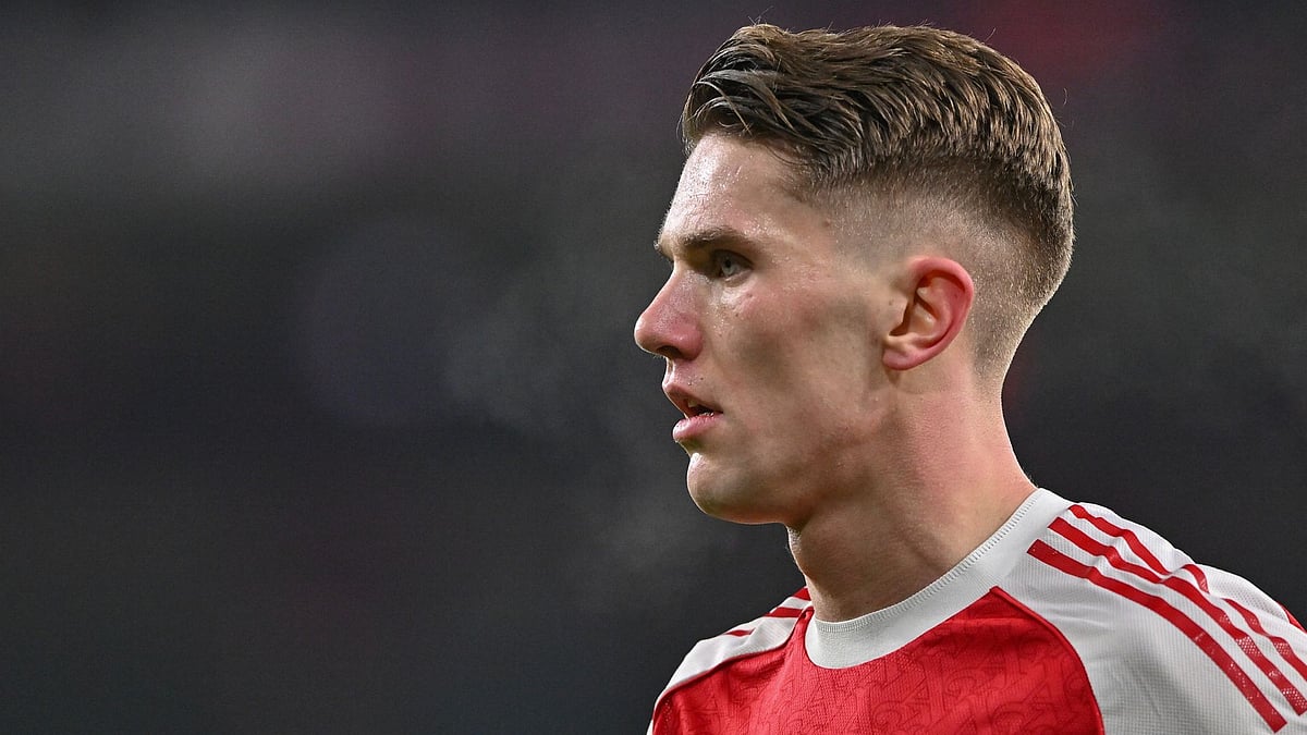 Arsenal striker Viktor Gyokeres. - null