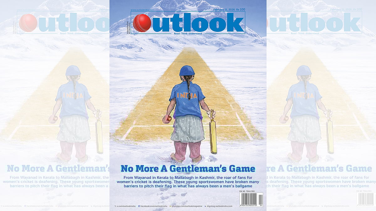 Cover of Outlook's February 11 Issue : No More A Gentleman's Game - null