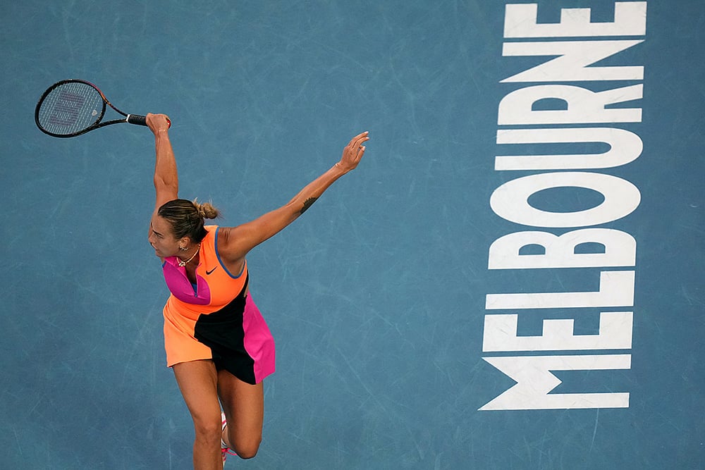 Aryna Sabalenka vs Elina Svitolina Australian Open semifinal match-8