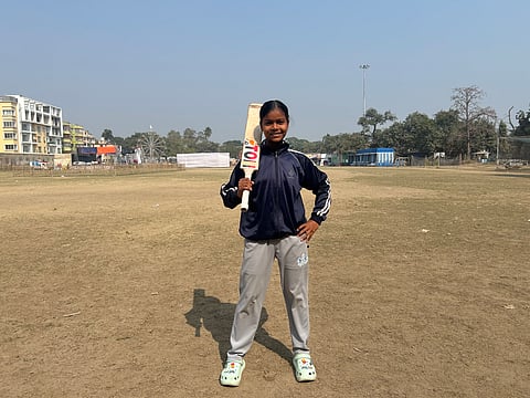 Shraboni Hembrom,15, hails from a Santhal family