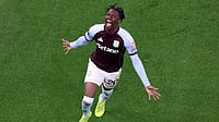 Aston Villa 3-2 Salzburg, UEFA Europa League: Jamaldeen Jimoh-Aloba Makes Dream Impact In UEL Thriller Jamaldeen Jimoh-Aloba celebrates after scoring against Salzburg
