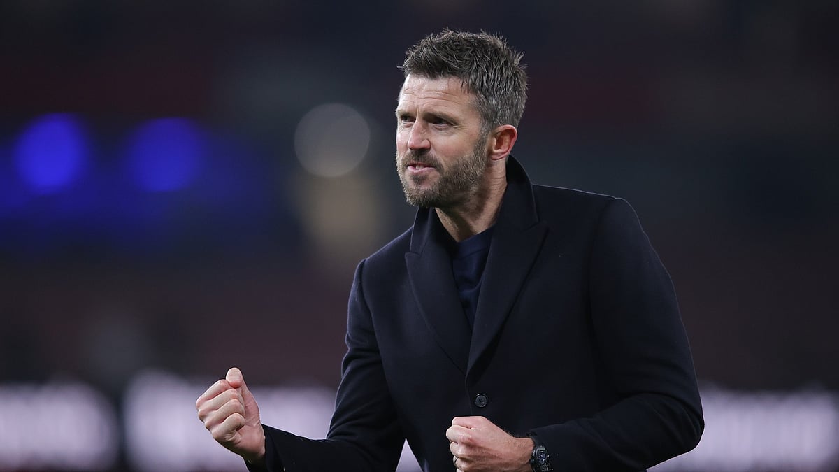 Manchester United caretaker boss Michael Carrick. - null