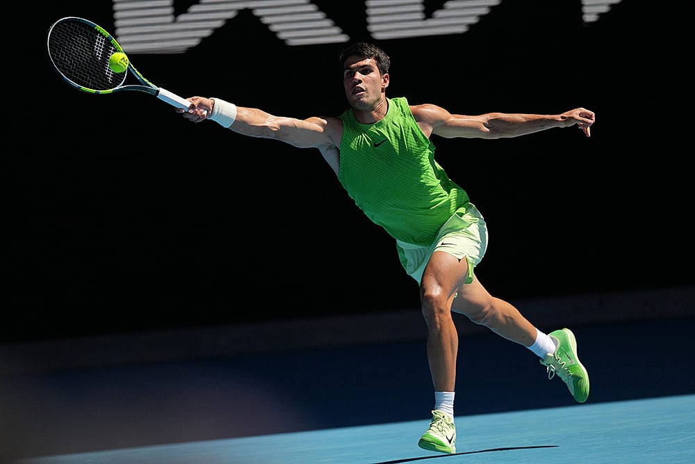 Carlos Alcaraz Vs Alexander Zverev Australian Open 2026 Semifinal-5