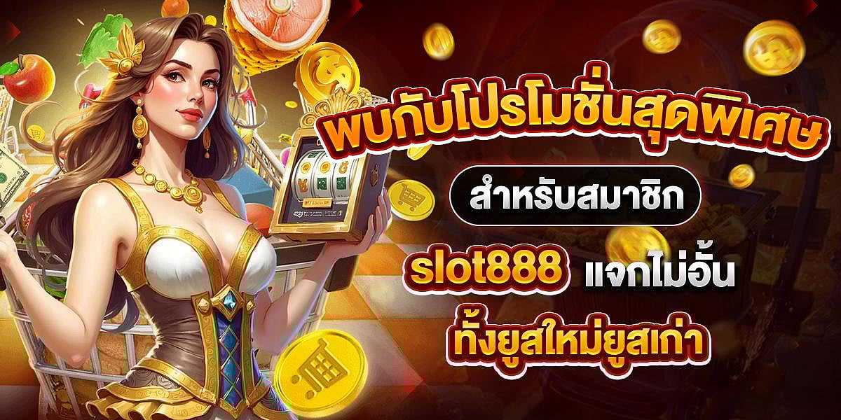 Ad for Slot888 gambling site