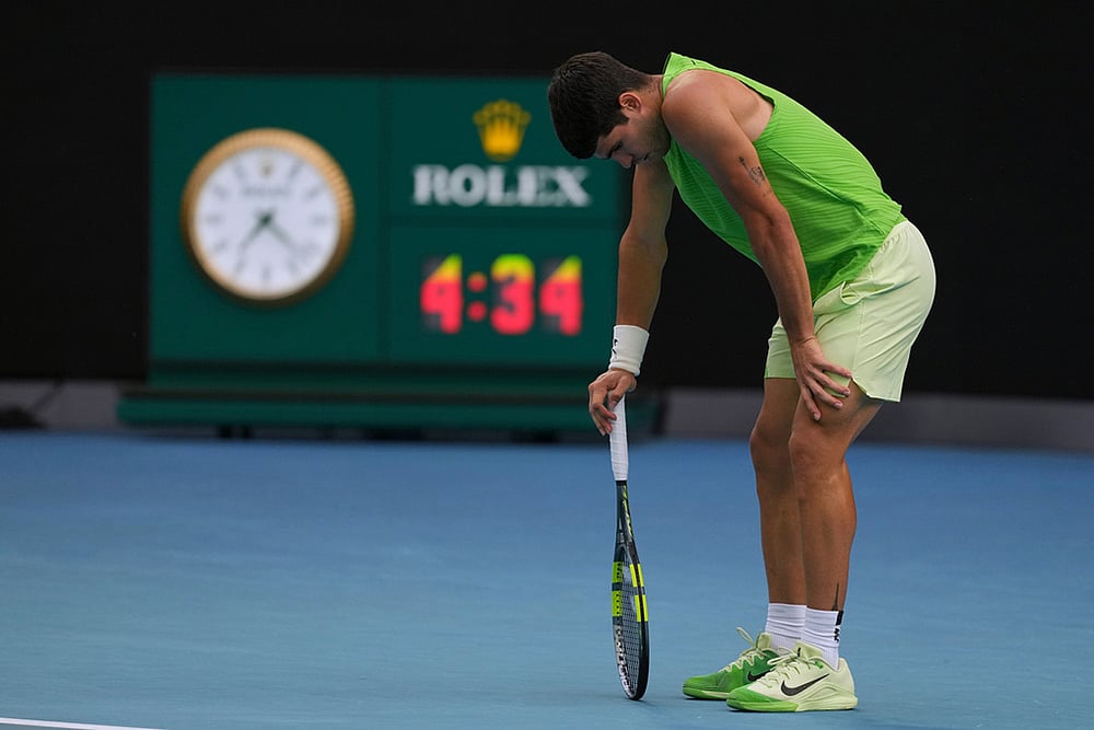 Carlos Alcaraz Vs Alexander Zverev Australian Open 2026 Semifinal-12