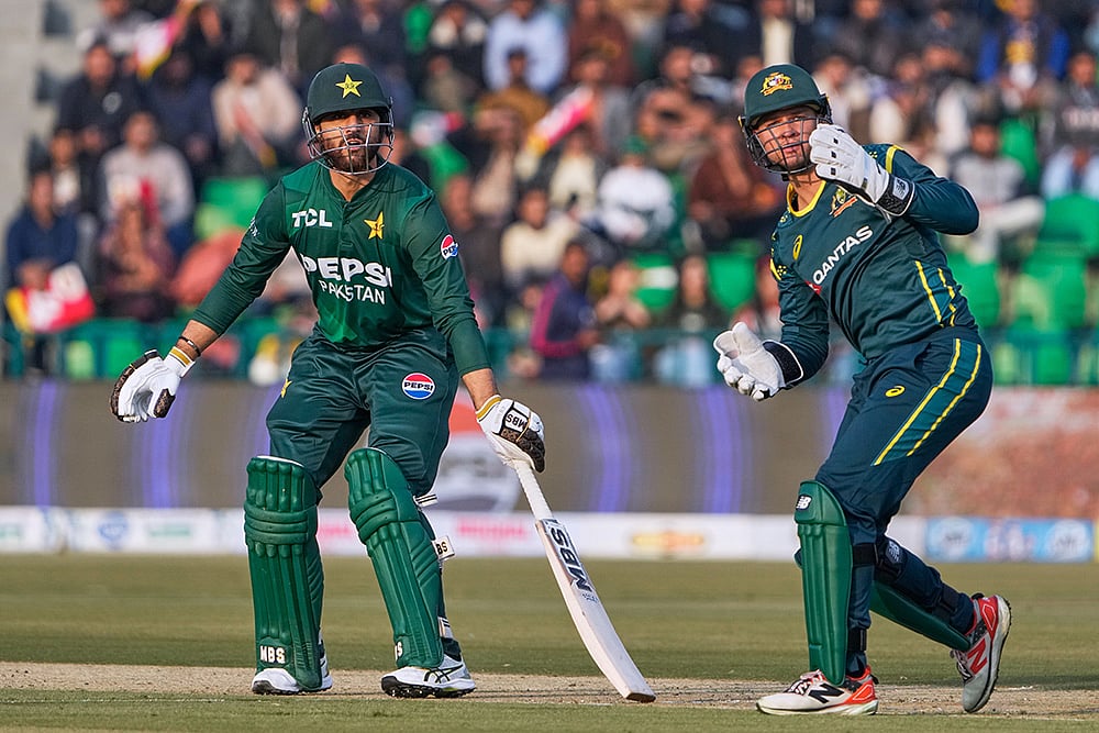 Pakistan Vs Australia 1st T20I Cricket-Salman Ali Agha