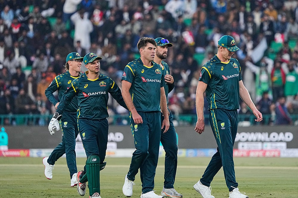 Pakistan Vs Australia 1st T20I Cricket-Xavier Bartlett