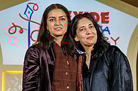 Geographical Multiverses: Migration, Dislocation, And Belonging In Global Literature | Photo: PTI : Literary Legacies: Authors Jhumpa Lahiri and Kiran Desai at the Exide Kolkata Literary Meet on January 16, 2026