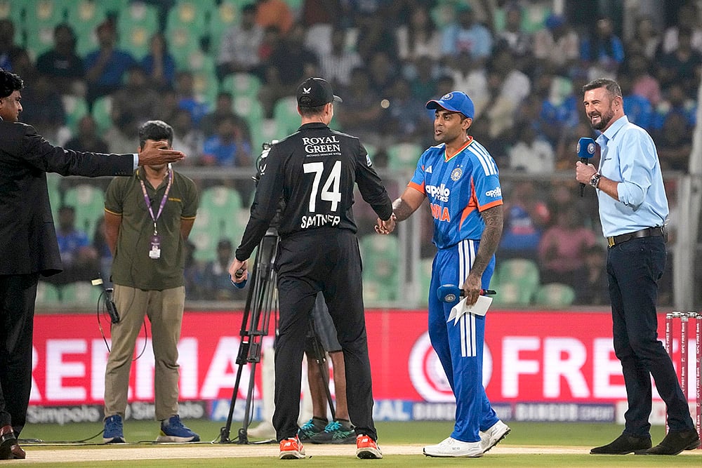India and New Zealand 5th T20I-Suryakumar Yadav 
