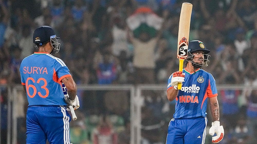 Ishan Kishan speaks after maiden century in 5ht T20I against New Zealand at the Greenfield International Stadium, in Thiruvananthapuram, Kerala. - | Photo: PTI/R SenthilKumar