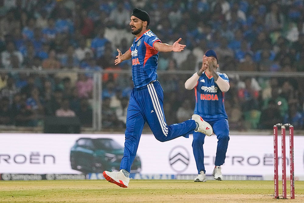 India and New Zealand 5th T20I photo-22-Arshdeep Singh