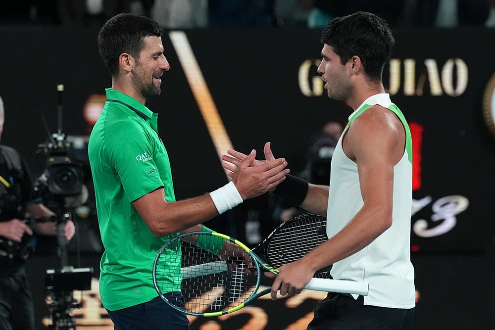 Australian Open Tennis Championship: Novak Djokovic vs Carlos Alcaraz