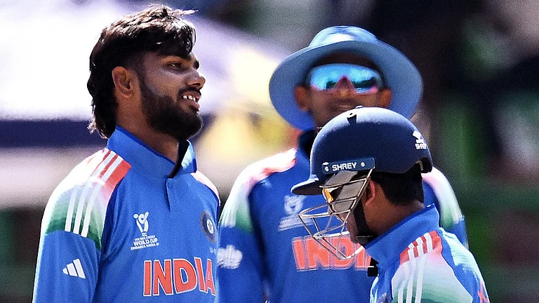 India Vs Pakistan, ICC U-19 Cricket World Cup 2026: Boys In Blue Thrash PAK By 58 Runs To Seal Semi-Final Spot - X/ ICC