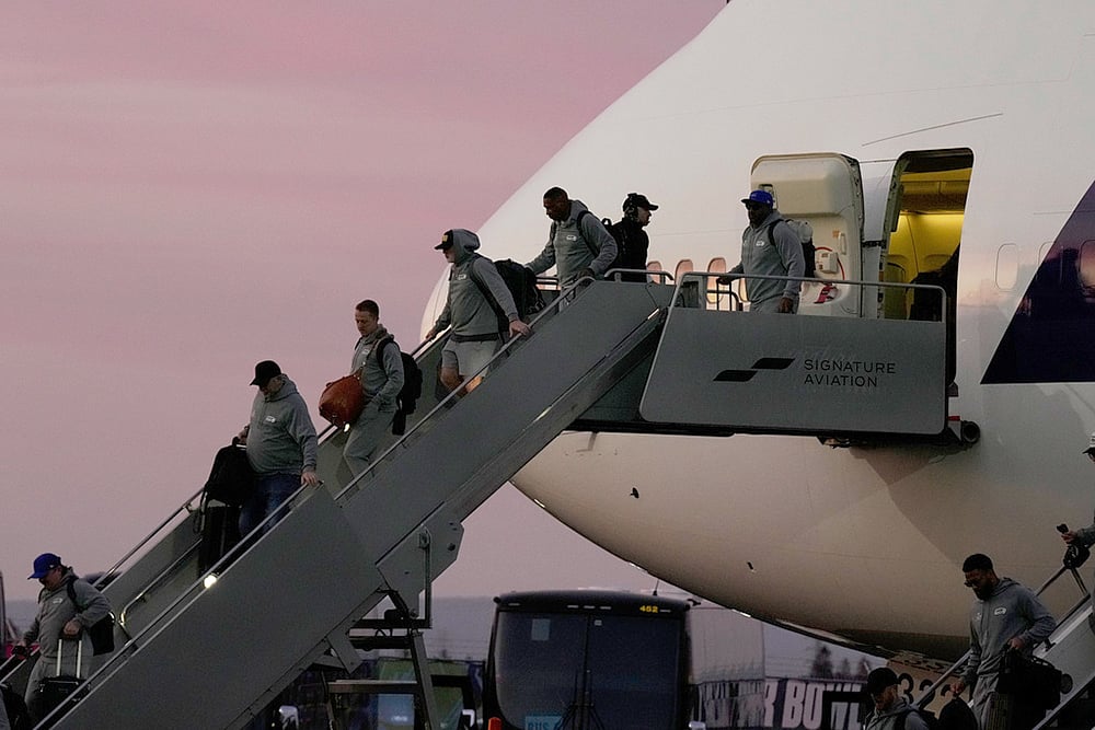 NFL footballs Super Bowl LX- New England Patriots vs Seattle ‌Seahawks-3