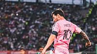 Will Lionel Messi Play For Inter Miami In CONMEBOL Copa Libertadores? InterMiamiCF/X : Lionel Messi in action against Atletico National in a pre-season friendly.