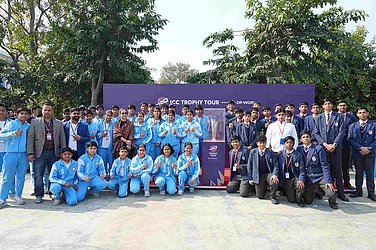 From Schoolboy To Star: ICC T20 World Cup Trophy Visits Rinku Singh’s Former School