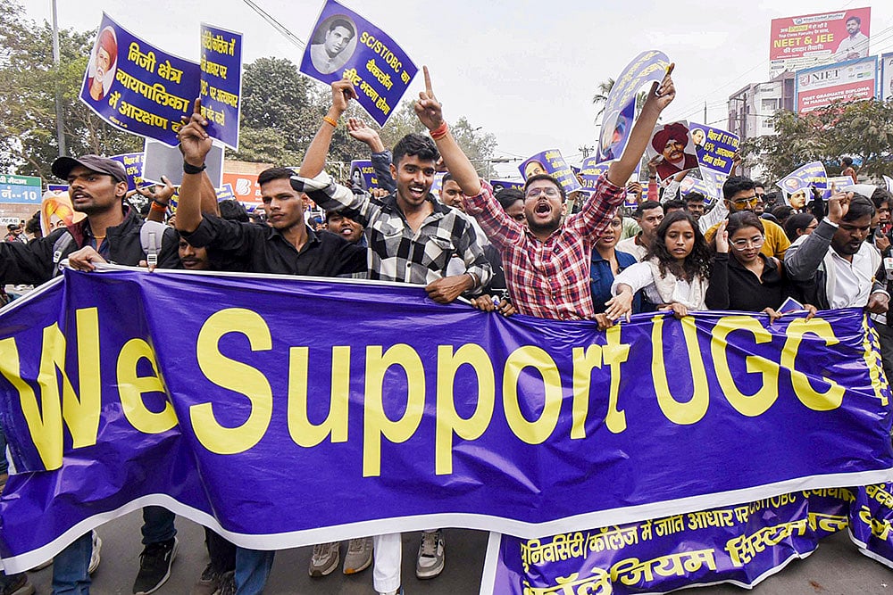 March in support of UGC regulation