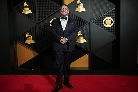 Lefty Gunplay arrives at the 68th annual Grammy Awards in Los Angeles. 