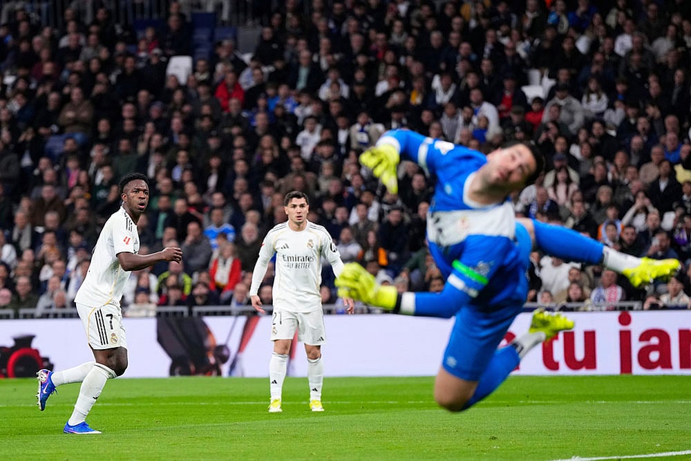 Spain La Liga Soccer Match: Real Madrid vs Rayo Vallecano