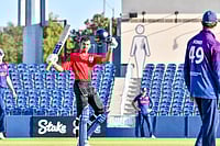 Who Is Sanjay Krishnamurthi? Bengaluru Boy Set To Represent USA In ICC T20 World Cup 2026 usacricket/X : Sanjay Krishnamurthi celebrating his century for USA.