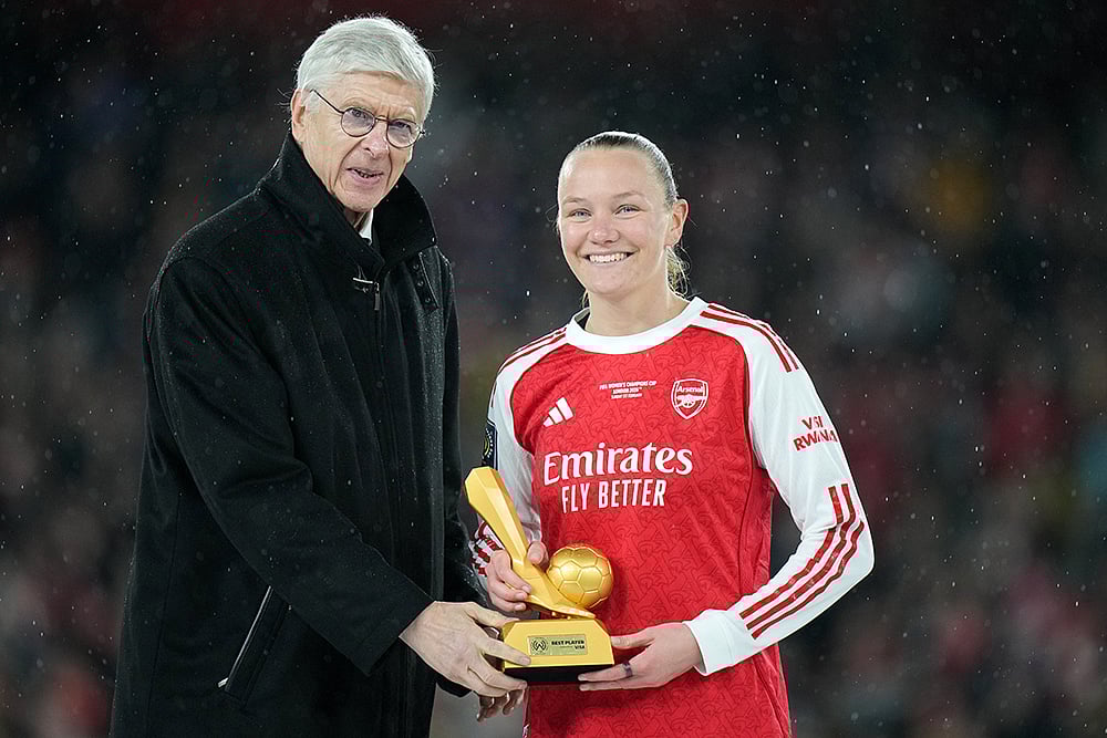 Arsenal FC vs SC Corinthians Womens Champions Cup final-Frida Maanum