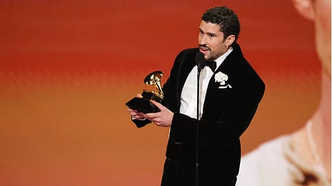 Bad Bunny accepts The Best Música Urbana Album