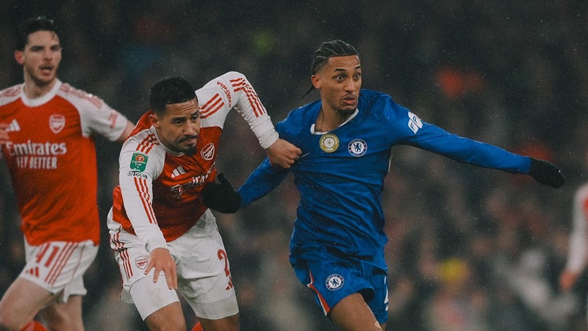 Arsenal beat Chelsea by 1-0 in the 2nd leg of the EFL Cup 2025-26 at the Emirates Stadium in London to reach the final. - X/Chelsea