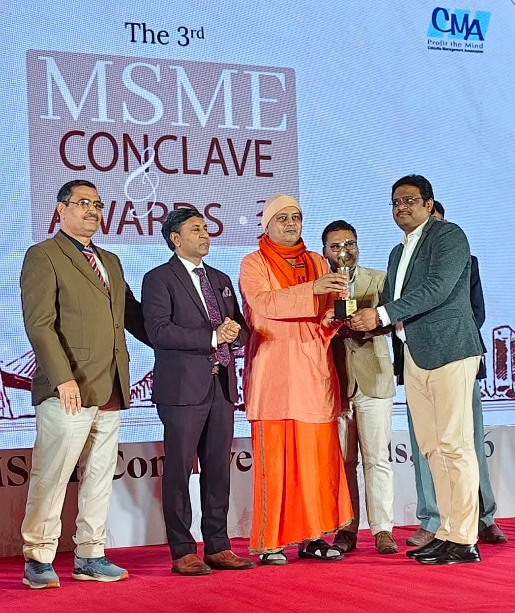 Celebrating excellence at the 3rd CMA MSME Conclave & Awards 2026