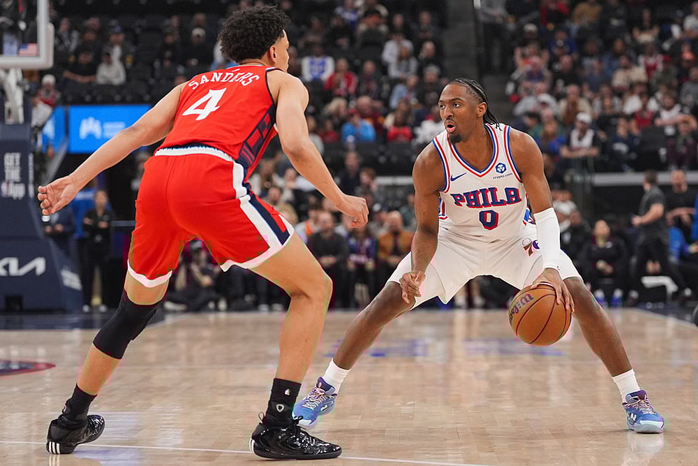 76ers vs Clippers NBA basketball game pics-Kobe Sanders