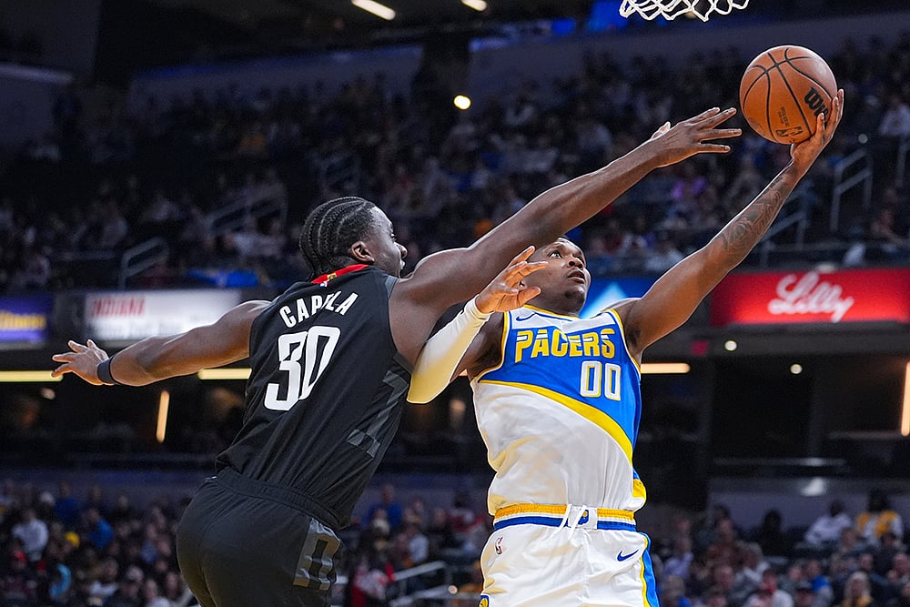 Rockets Vs Pacers NBA Basketball photos-Bennedict Mathurin