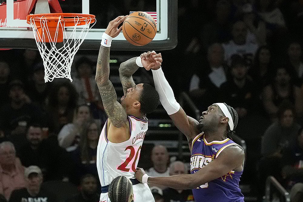 Suns Vs Clippers NBA Basketball photos-Mark Williams