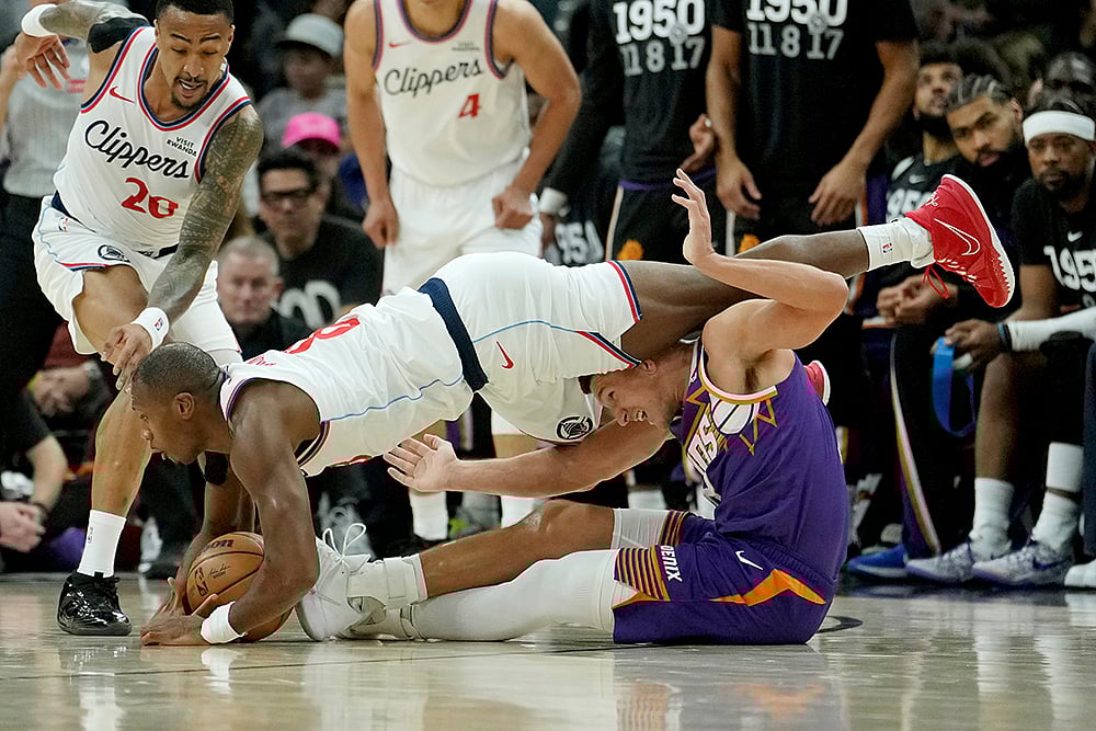Suns Vs Clippers NBA Basketball photos-Kris Dunn
