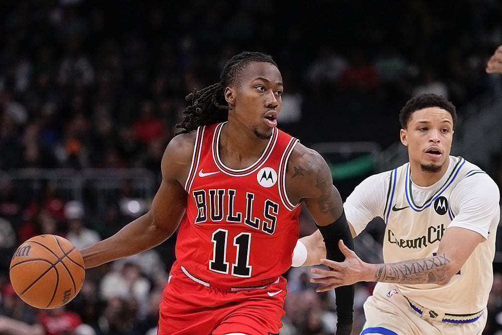 Milwaukee Bucks vs Chicago Bulls NBA basketball game-Ayo Dosunmu
