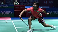 Badminton Asia Team Championships: India Women Kickstart Campaign With Victory As They Defeat Myanmar 5-0 BAI_Media/X : Tanvi Sharma in action in India Open 2026.