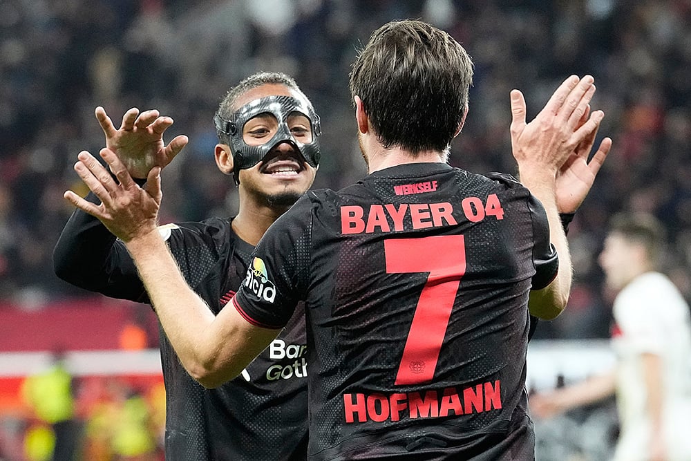 Bayer Leverkusen vs St Pauli dfb pokal quarter-final match-Jonas Hofmann