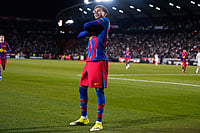 Albacete Vs Barcelona: Yamal Shines As Barca Seal Semifinal Spot With 2-1 Win | Photo: AP/Manu Fernandez : Barcelona's Lamine Yamal celebrates the opening goal during a Copa del Rey quarterfinal soccer match between Albacete and Barcelona, in Albacete, Spain.