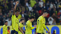 Al-Nassr 0-0 Al-Ittihad Live Score, Saudi Pro League: First Half Goes Goalless; Cristiano Ronaldo Not Playing Again Photo: X/Al Nassr FC : Cristiano Ronaldo has not taken the pitch again for Al-Nassr, having refused to play the previous Saudi Pro League game owing to his unhappiness with the ownership.