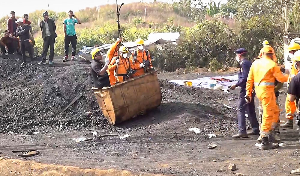 Meghalaya mine blast: Rescue op underway