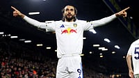 Leeds United 3-1 Nottm Forest, Premier League: Dominic Calvert-Lewin Strikes As LUFC Claim Three Points Dominic Calvert-Lewin celebrates after scoring his 10th Premier League goal of the season