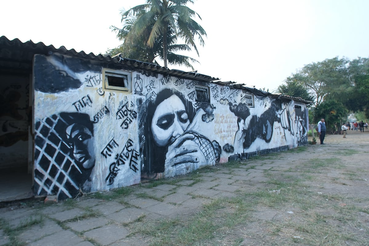 Ritwik Ghatak Site-specific exhibition: MEGHE DHAKA TARA