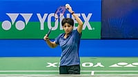 India-W Vs China-W Live Score, Badminton Asia Team C'ships 2026 QF: Tanvi Sharma Loses First Game To Gao Fangjie X : Tanvi Sharma in action at the Badminton Asia Team C'ships 2026.