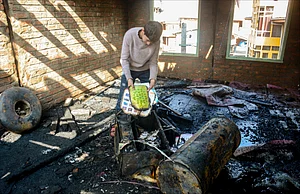 PTI : Officials added that at least nine houses suffered heavy damage in this incident.