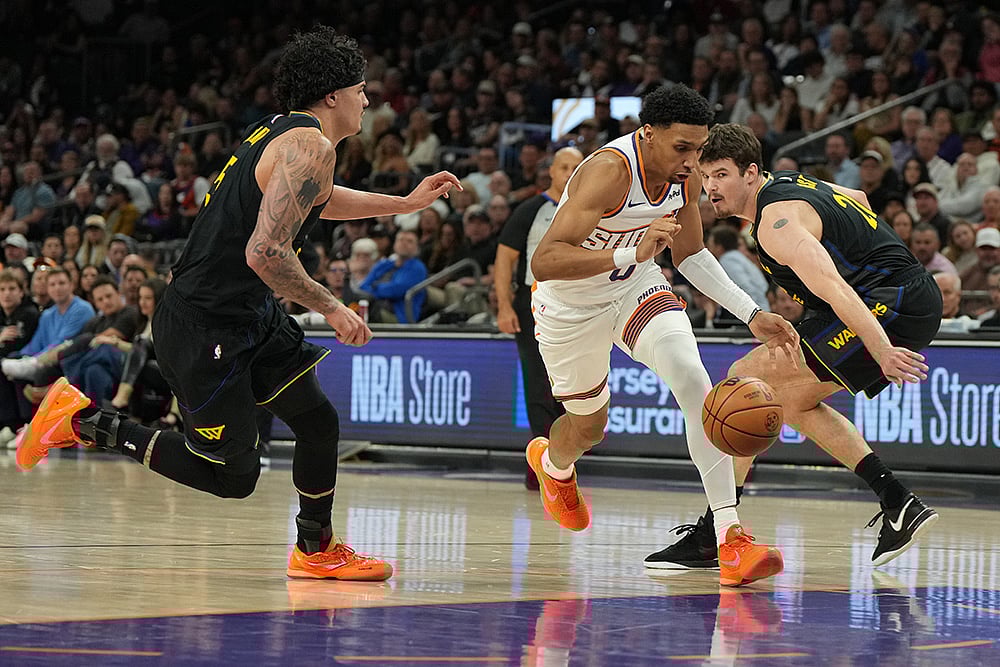 Phoenix Suns vs Golden State Warriors NBA basketball game-Ryan Dunn