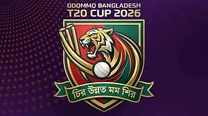 | Photo: X/BCBTigers : The Odommo Bangladesh T20 Cup 2026 logo.