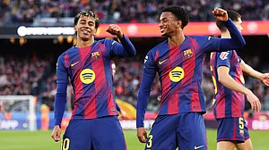 Opta : Barcelona's Lamine Yamal and Alejandro Balde