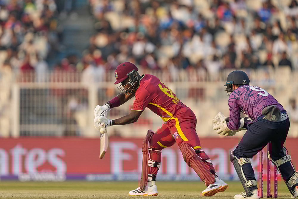 Scotland vs West Indies T20 World Cup cricket photos-Sherfane Rutherford