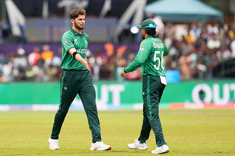 Netherlands vs Pakistan T20 World Cup cricket photos-Shaheen Shah Afridi