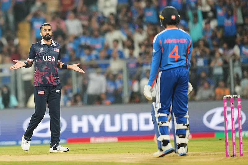 India vs USA T20 World Cup cricket photos-Ali Khan